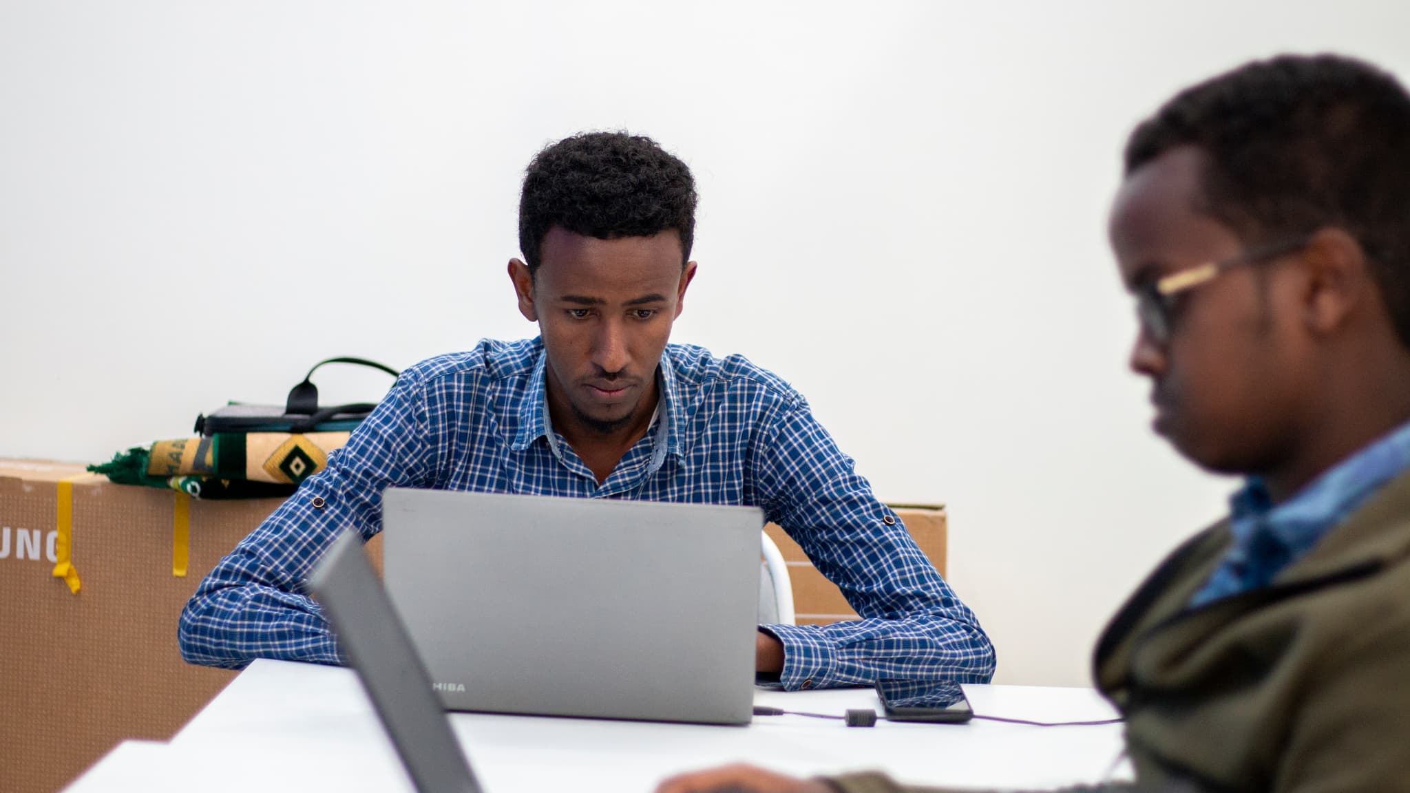 Fikrcamp students collaborating